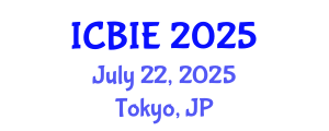 International Conference on Business and Information Engineering (ICBIE) July 22, 2025 - Tokyo, Japan