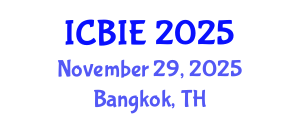 International Conference on Business and Information Engineering (ICBIE) November 29, 2025 - Bangkok, Thailand
