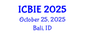 International Conference on Business and Information Engineering (ICBIE) October 25, 2025 - Bali, Indonesia