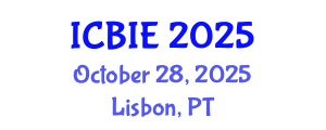 International Conference on Business and Information Engineering (ICBIE) October 28, 2025 - Lisbon, Portugal