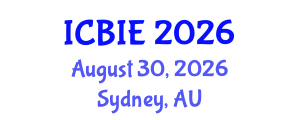 International Conference on Business and Information Engineering (ICBIE) August 30, 2026 - Sydney, Australia