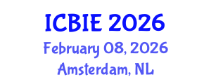 International Conference on Business and Information Engineering (ICBIE) February 08, 2026 - Amsterdam, Netherlands