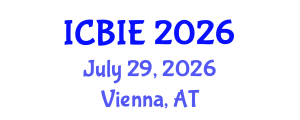 International Conference on Business and Information Engineering (ICBIE) July 29, 2026 - Vienna, Austria