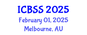 International Conference on Business and Social Sciences (ICBSS) February 01, 2025 - Melbourne, Australia