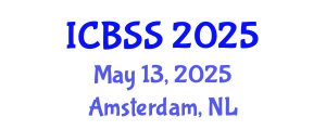 International Conference on Business and Social Sciences (ICBSS) May 13, 2025 - Amsterdam, Netherlands