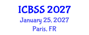 International Conference on Business and Social Sciences (ICBSS) January 25, 2027 - Paris, France International Conference on Business and Social Sciences (ICBSS) January 25, 2027 - Paris, France
