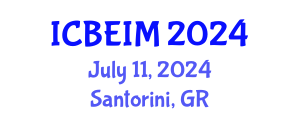 International Conference on Business, Economics and Innovation Management (ICBEIM) July 11, 2024 - Santorini, Greece