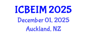 International Conference on Business, Economics and Innovation Management (ICBEIM) December 01, 2025 - Auckland, New Zealand