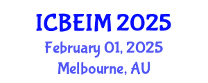 International Conference on Business, Economics and Innovation Management (ICBEIM) February 01, 2025 - Melbourne, Australia