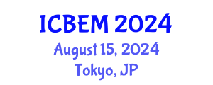 International Conference on Business Economics and Management (ICBEM) August 15, 2024 - Tokyo, Japan