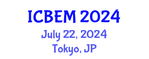 International Conference on Business Economics and Management (ICBEM) July 22, 2024 - Tokyo, Japan