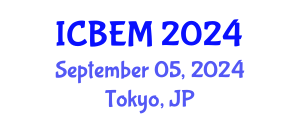 International Conference on Business, Economics and Management (ICBEM) September 05, 2024 - Tokyo, Japan