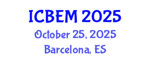 International Conference on Business Economics and Management (ICBEM) October 25, 2025 - Barcelona, Spain