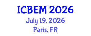 International Conference on Business Economics and Management (ICBEM) July 19, 2026 - Paris, France