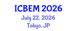 International Conference on Business Economics and Management (ICBEM) July 22, 2026 - Tokyo, Japan