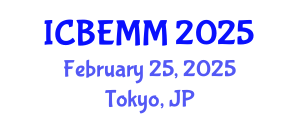 International Conference on Business, Economics and Marketing Management (ICBEMM) February 25, 2025 - Tokyo, Japan