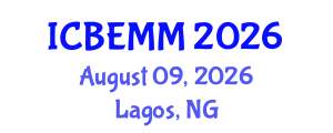 International Conference on Business, Economics and Marketing Management (ICBEMM) August 09, 2026 - Lagos, Nigeria