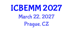 International Conference on Business, Economics and Marketing Management (ICBEMM) March 22, 2027 - Prague, Czechia International Conference on Business, Economics and Marketing Management (ICBEMM) March 22, 2027 - Prague, Czechia