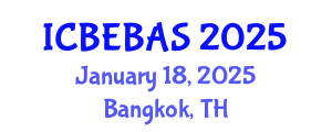International Conference on Business, Economics, Behavioral and Administrative Sciences (ICBEBAS) January 18, 2025 - Bangkok, Thailand