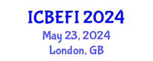 International Conference on Business Economics, Finance and Investment (ICBEFI) May 23, 2024 - London, United Kingdom