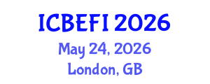 International Conference on Business Economics, Finance and Investment (ICBEFI) May 24, 2026 - London, United Kingdom