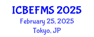 International Conference on Business, Economics, Finance and Management Sciences (ICBEFMS) February 25, 2025 - Tokyo, Japan