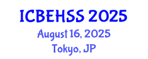 International Conference on Business, Economics, Humanities and Social Sciences (ICBEHSS) August 16, 2025 - Tokyo, Japan