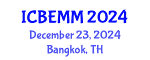 International Conference on Business, Economics, Management and Marketing (ICBEMM) December 23, 2024 - Bangkok, Thailand