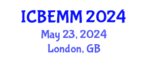 International Conference on Business, Economics, Management and Marketing (ICBEMM) May 23, 2024 - London, United Kingdom