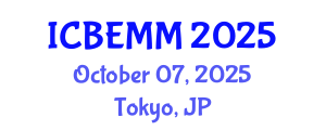 International Conference on Business, Economics, Management and Marketing (ICBEMM) October 07, 2025 - Tokyo, Japan