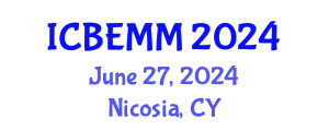 International Conference on Business, Economics, Marketing and Management (ICBEMM) June 27, 2024 - Nicosia, Cyprus