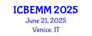 International Conference on Business, Economics, Marketing and Management (ICBEMM) June 21, 2025 - Venice, Italy