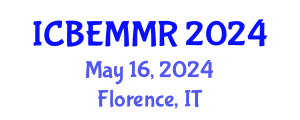 International Conference on Business, Economics, Marketing and Management Research (ICBEMMR) May 16, 2024 - Florence, Italy