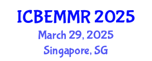 International Conference on Business, Economics, Marketing and Management Research (ICBEMMR) March 29, 2025 - Singapore, Singapore