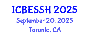 International Conference on Business, Economics, Social Science and Humanities (ICBESSH) September 20, 2025 - Toronto, Canada