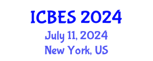 International Conference on Business Ethics and Sustainability (ICBES) July 11, 2024 - New York, United States