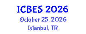 International Conference on Business Ethics and Sustainability (ICBES) October 25, 2026 - Istanbul, Turkey