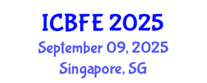 International Conference on Business, Finance and Economics (ICBFE) September 09, 2025 - Singapore, Singapore