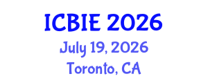 International Conference on Business Incubation and Entrepreneurship (ICBIE) July 19, 2026 - Toronto, Canada