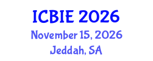 International Conference on Business Incubation and Entrepreneurship (ICBIE) November 15, 2026 - Jeddah, Saudi Arabia