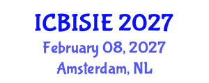 International Conference on Business Information Systems and Information Engineering (ICBISIE) February 08, 2027 - Amsterdam, Netherlands International Conference on Business Information Systems and Information Engineering (ICBISIE) February 08, 2027 - Amsterdam, Netherlands