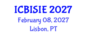 International Conference on Business Information Systems and Information Engineering (ICBISIE) February 08, 2027 - Lisbon, Portugal International Conference on Business Information Systems and Information Engineering (ICBISIE) February 08, 2027 - Lisbon, Portugal