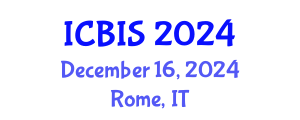 International Conference on Business Information Systems (ICBIS) December 16, 2024 - Rome, Italy