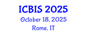International Conference on Business Information Systems (ICBIS) October 18, 2025 - Rome, Italy