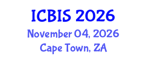 International Conference on Business Information Systems (ICBIS) November 04, 2026 - Cape Town, South Africa