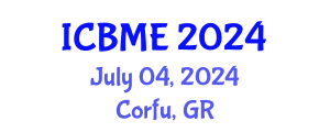 International Conference on Business Management and Economics (ICBME) July 04, 2024 - Corfu, Greece