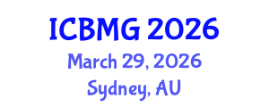 International Conference on Business, Management and Governance (ICBMG) March 29, 2026 - Sydney, Australia