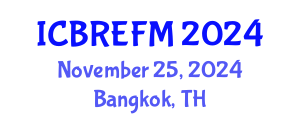 International Conference on Business Research, Economics, Finance and Management (ICBREFM) November 25, 2024 - Bangkok, Thailand