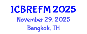 International Conference on Business Research, Economics, Finance and Management (ICBREFM) November 29, 2025 - Bangkok, Thailand