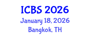 International Conference on Business Strategies (ICBS) January 18, 2026 - Bangkok, Thailand
